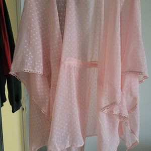 Womens pink kimono